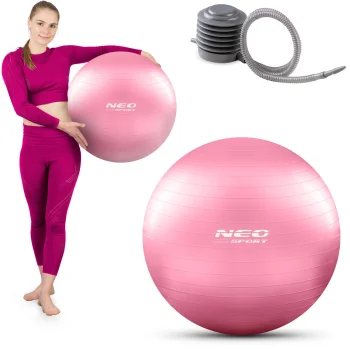 Neo-Sport Exercise Ball 55 cm, Pink