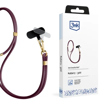 3mk EasyClip Elite telefono virvelė, vyno raudona