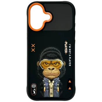 Nimmy Cool&Cute 2.0 Gorilla Case for iPhone 17 Black
