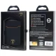 Lamborghini D1 Genuine Leather MagSafe Wallet - Black/Orange
