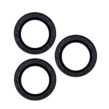 TFO Camera Lens Protector Set for iPhone 12 Mini Black Glitter (2 Pcs)