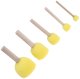 Decoupage Sponge Brush Set, 5 Pcs