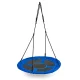 Ecotoys vaikiškas lizdo tipo sūpynės, 100 cm, mėlynos
