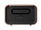 Nešiojamas retro radijas ir Bluetooth garsiakalbis AUX, rudas