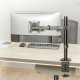 Maclean MC-753N stalinis monitoriaus laikiklis 17-32\", iki 9 kg, juodas
