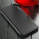 Hurtel atverčiamasis dėklas Samsung Galaxy S24 FE su stovu, juodas