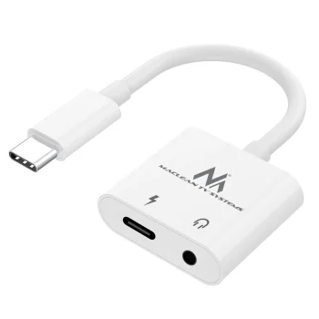 USB-C į 3.5mm audio adapteris su PD 30W Maclean MCTV-848