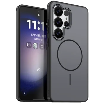 Dėklas Hybrid Armor T skirtas Samsung Galaxy S26 Ultra, juodas