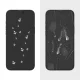 Apsauginis stiklas Tech-Protect Glass Fit+ Xiaomi Poco M7, 2 vnt., juodas