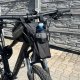 Bicycle / Scooter Handlebar Bag with Phone Pocket, Black