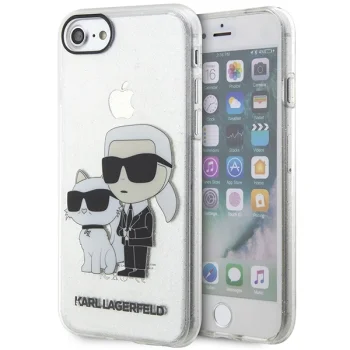 Karl Lagerfeld dėklas iPhone 7 / 8 / SE (2020/2022), skaidrus