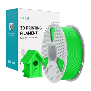 Sunlu ASA 3D spausdintuvo plastikas 1.75 mm, žalias