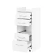 Activeshop Cosmetic Cabinet Mini 969 White