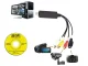 USB vaizdo įrašymo plokštė iš VHS į skaitmeninį formatą (AV adapteris)