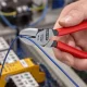 KNIPEX šoninės replės 160 mm su plastiku dengtomis rankenomis