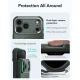 ESR Cyber Tough Kickstand MagSafe dėklas su stovu iPhone 18 Pro Max / 17 Pro Max, žalias