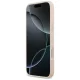 Guess Grained Big 4G & Classic Logo dėklas iPhone 17 Pro Max, rožinis