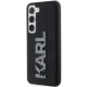 Karl Lagerfeld Samsung Galaxy S23 Case 3D Rubber Glitter Logo, Black