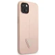 Guess Saffiano Triangle dėklas Apple iPhone 13 mini, rožinis