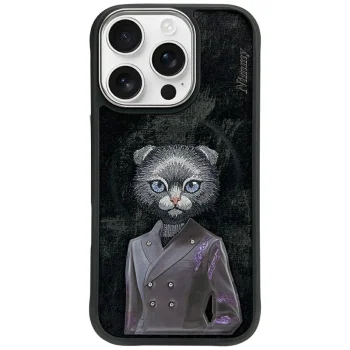 Nimmy dėklas iPhone 16 Pro Max telefonui su MagSafe, juodas