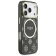 Guess IML Peony Dot MagSafe dėklas, skirtas iPhone 17 Pro, Juodas