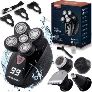 Berdsen BD-265 Electric Shaver, Black
