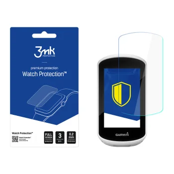Hibridinis apsauginis stiklas 3mk FlexibleGlass, skirtas Garmin Edge Explore