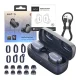 Belaidės ausinės EarFun Free Pro 3 ANC, mėlynos