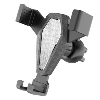 Gravity Car Phone Holder YC07 Silver