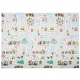 Double-Sided Foam Play Mat 150x200cm Folding Street Design, Multicolor