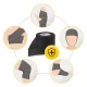 4FIZJO Cohesive Self-Adhesive Bandage, 4.5 m × 5 cm, Black