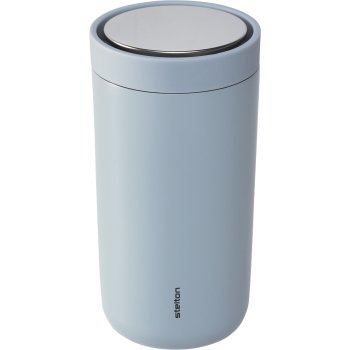 Stelton To Go Click termopuodelis, 0.2 l, Soft Cloud mėlynas