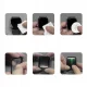 Hibridinis apsauginis stiklas Tech-Protect Glass Flex+ Apple Watch 40mm, 2 vnt., juodas