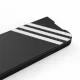 Adidas iPhone 13 / 13 Pro atverčiamasis dėklas OR Booklet PU, juodas ir baltas