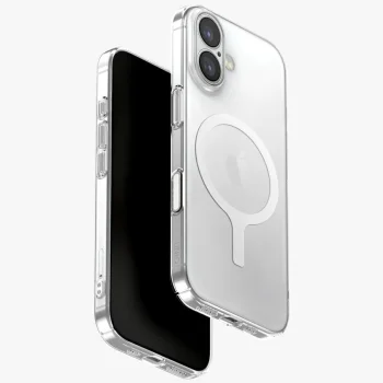 Skaidrus dėklas Uniq Airsuit iPhone 17 Magclick Charging