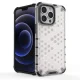 Apsauginis dėklas Honeycomb Case su TPU rėmeliu telefonui iPhone 13 Pro, mėlynas