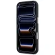 Guess Smooth & Big Strass Logo dėklas iPhone 18 Pro Max / 17 Pro Max, juodas