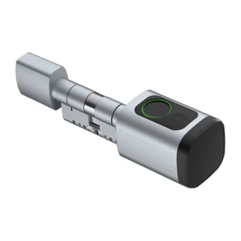 Išmanusis durų spynos cilindras Avatto SDL-V1-S90 90mm, sidabrinis