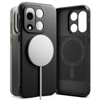 Dėklas Ringke Onyx Magnetic MagSafe telefonui OnePlus 15, juodas
