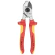Kabelių žirklės KNIPEX 95 16 165, 165 mm, raudonos/geltonos