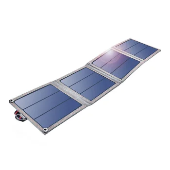 Sulankstomas saulės įkroviklis Choetech SC004 14W, pilkas