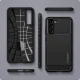 Spigen Rugged Armor dėklas skirtas Samsung Galaxy S21 FE, Matte Black