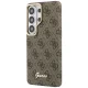 Dėklas Guess 4G Script MagSafe skirtas Samsung Galaxy S26 Ultra, rudas