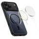 Dėklas Tech-Protect Magpeak MagSafe CC, skirtas iPhone 17 Pro Max, skaidrus / juodas