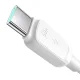 Joyroom S-A14 USB-C į USB-C laidas 60W 1.2m, baltas