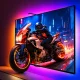 Išmanioji „Ambient“ LED juosta televizoriams ir monitoriams (45-60\")