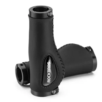 Rockbros 40720001001 odinės dviračio rankenos, juodos