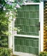 Tvoros panelių juosta MIKKO RATTAN MK-12 12,75x0,0475 m (1200 g/m²), žalia