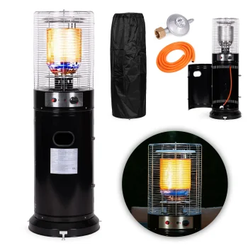 MultiGarden 11 kW Gas Heater with Glass, Regulator, and Cover