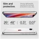 Spigen Ultra Hybrid dėklas, skirtas iPhone 16e / 17e, skaidrus